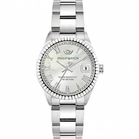OROLOGIO PHILIP WATCH CARIBE DONNA Acciaio Argento Madreperla Swiss R8253597544 - 1