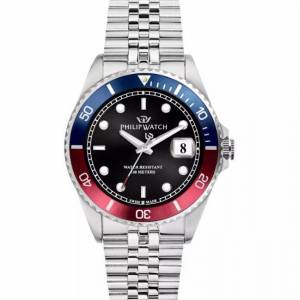 OROLOGIO PHILIP WATCH Acciaio Rosso Blu CARIBE Multifunzione Datario R8253597063 - 1