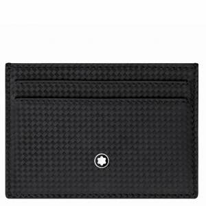 Montblanc Custodia Tascabile 114638 PORTACARTE 5 Scomparti EXTREME Nero In Pelle - 1
