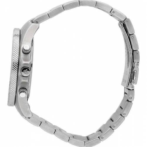 OROLOGIO MASERATI Polso Uomo CRONOGRAFO Sfida Acciaio Argento Nero R8873640004 - 3