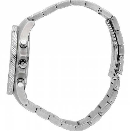 OROLOGIO MASERATI Polso Uomo CRONOGRAFO Sfida Acciaio Argento Nero R8873640004 - 3