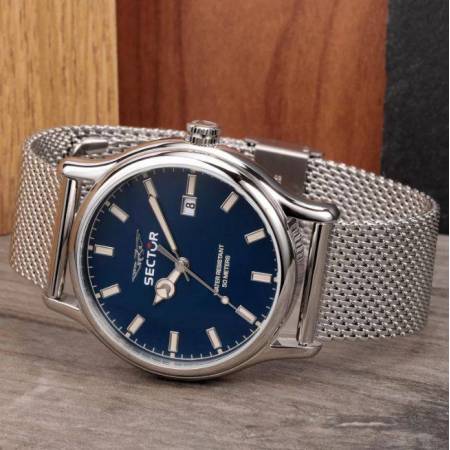 OROLOGIO SECTOR No Limits Uomo Polso ACCIAIO BLU Modello 660 DATARIO R3253517024 - 6