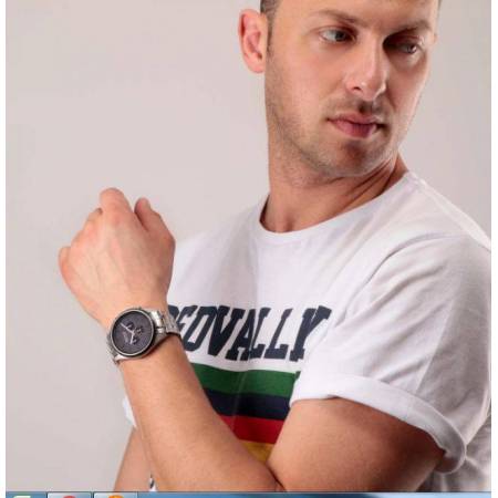 OROLOGIO SECTOR No Limits 280 Uomo Polso Acciaio CRONOGRAFO Datario R3273991003 - 4