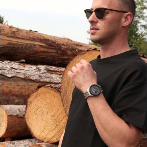 OROLOGIO SECTOR No Limits 280 Uomo Polso Acciaio CRONOGRAFO Datario R3273991003 - 6