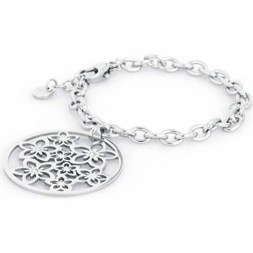 Bracciale donna S'agapò in acciaio collezione Flower SFL11 - 1