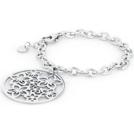 Bracciale donna S'agapò in acciaio collezione Flower SFL11 - 1