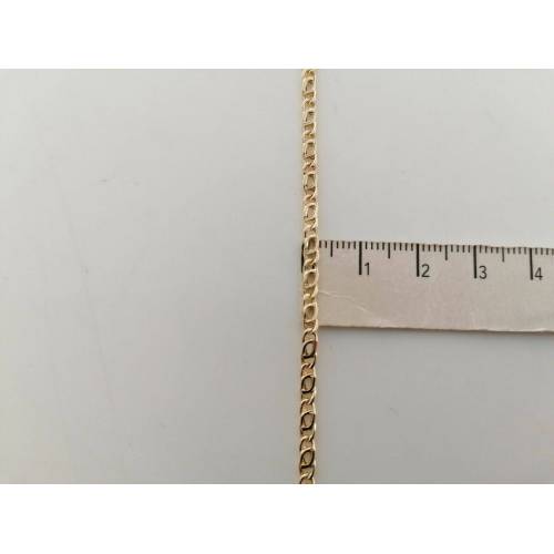 COLLANA ORO GIALLO 18 Kt 750% Uomo Donna Unisex COLLIER Maglia Catena Girocollo - 3