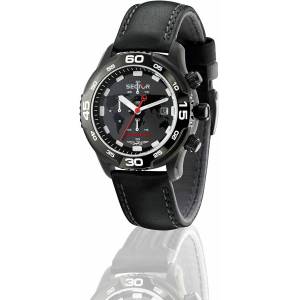 SECTOR OROLOGIO Uomo Da Polso ADVENTURE CRONOGRAFO Acciaio Ecopelle R3271698025 - 1