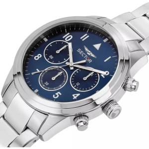 OROLOGIO SECTOR No Limits 670 Uomo Da Polso Acciaio Blu CRONOGRAFO R3253540012 - 1 2