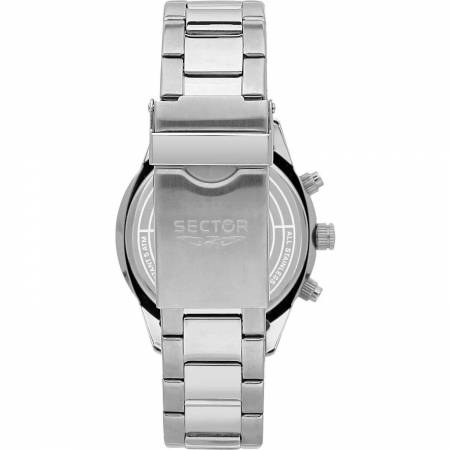 OROLOGIO SECTOR No Limits 670 Uomo Da Polso Acciaio Blu CRONOGRAFO R3253540012 - 5