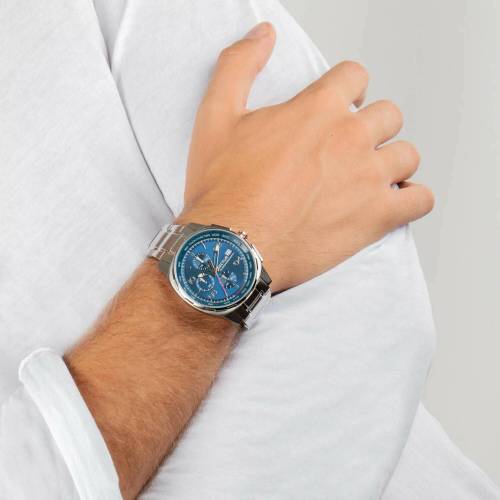OROLOGIO SECTOR No Limits 890 Uomo Da Polso Acciaio Blu CRONOGRAFO R3273803002 - 3