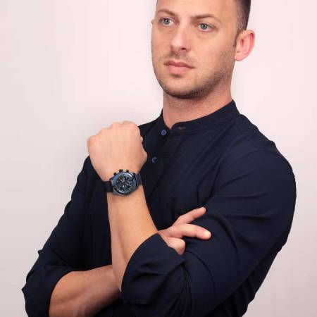 OROLOGIO SECTOR No Limits Uomo DIVING TEAM Polso Blu CRONOGRAFO Data R3273635004 - 4