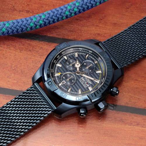 OROLOGIO SECTOR No Limits Uomo DIVING TEAM Polso Blu CRONOGRAFO Data R3273635004 - 6