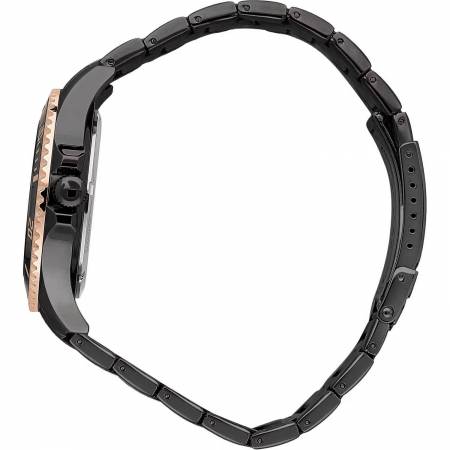 OROLOGIO SECTOR No Limits 230 Uomo Polso Acciaio Nero Oro Rosa Data R3253161039 - 2