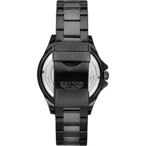 OROLOGIO SECTOR No Limits 230 Uomo Polso Acciaio Nero Oro Rosa Data R3253161039 - 3