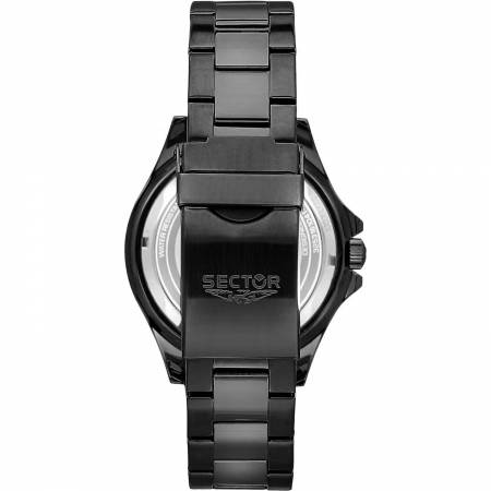 OROLOGIO SECTOR No Limits 230 Uomo Polso Acciaio Nero Oro Rosa Data R3253161039 - 3
