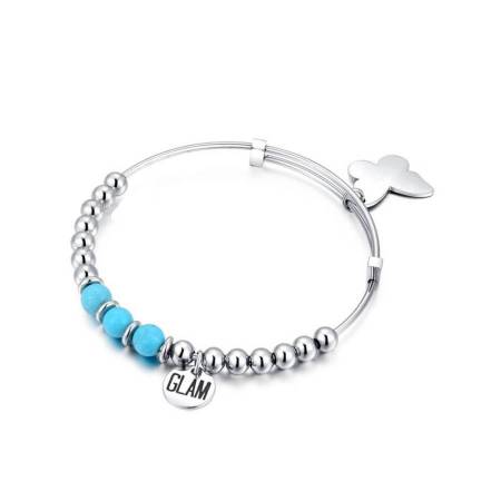 Bracciale donna S'agapò in acciaio collezione Happy SHAD10 - 1