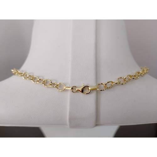 COLLANA ORO 18 KT 750% Bicolore...