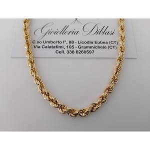 COLLANA ORO GIALLO 18 Kt...