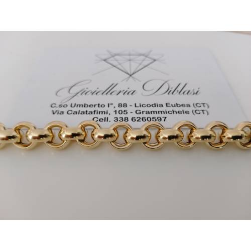 BRACCIALE Donna ORO GIALLO 18 Karati...