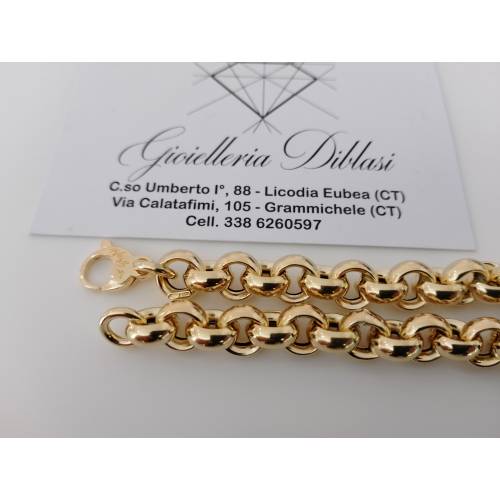 BRACCIALE Donna ORO GIALLO 18 Karati...