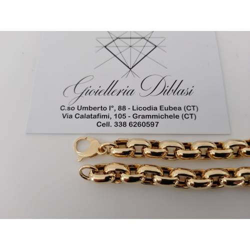 BRACCIALE Donna ORO GIALLO 18 Karati...
