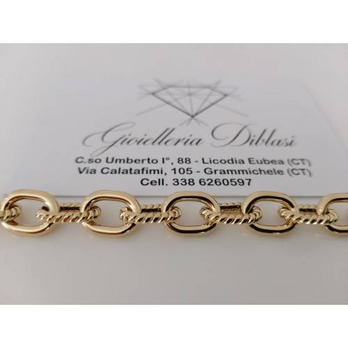BRACCIALE Donna ORO GIALLO 18 Karati...