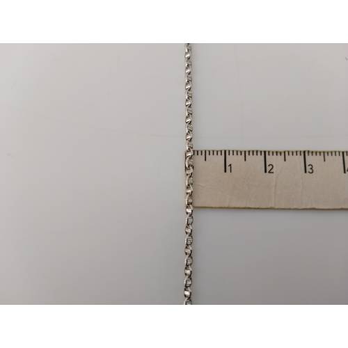 COLLANA In ORO BIANCO Uomo Donna...