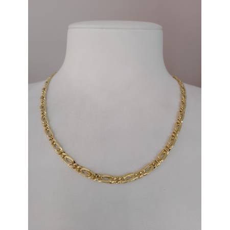 COLLANA In ORO GIALLO 18 Karati 750% Uomo Donna COLLIER Catena Lucida Girocollo