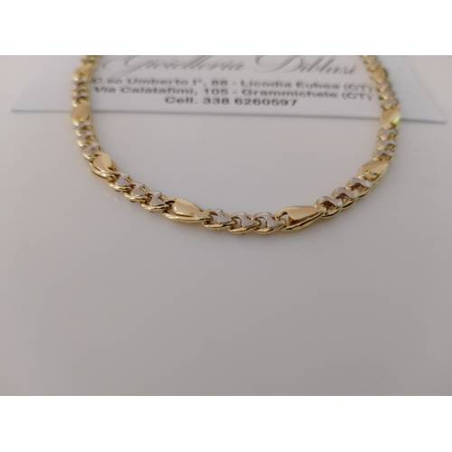 COLLANA Collier CATENA Girocollo ORO...