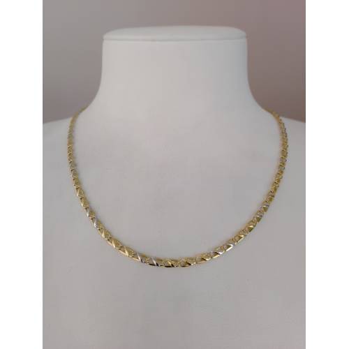 COLLANA Collier CATENA Girocollo ORO...