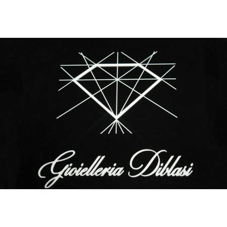 COLLANA Collier CATENA Girocollo ORO 18 KT 750% GIALLO BIANCO Maglia Uomo Donna