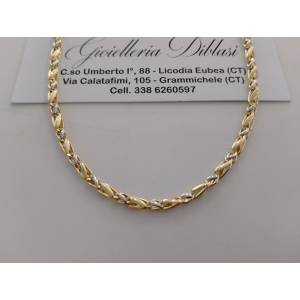 COLLANA ORO 18 KT 750%...