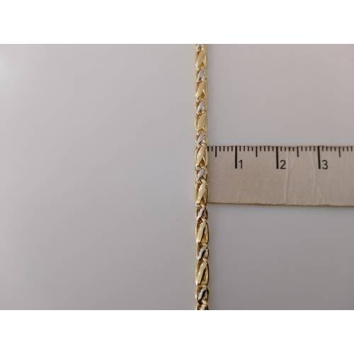 COLLANA ORO 18 KT 750% Bicolore...