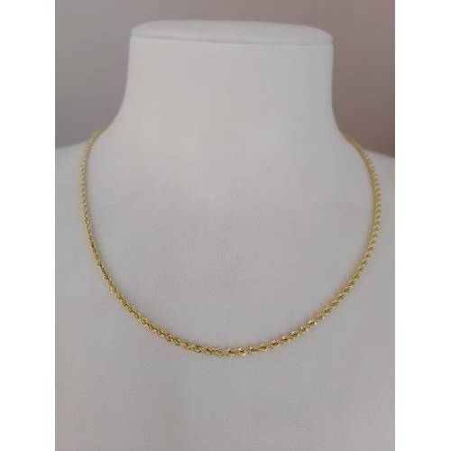 COLLANA ORO GIALLO 18 Karati 750%...