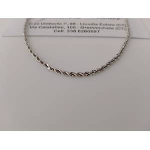 COLLANA ORO BIANCO 18 Kt... 2