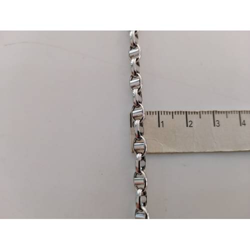 BRACCIALE ORO BIANCO 18 Karati...