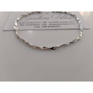 BRACCIALE ORO BIANCO 18 Kt... 2