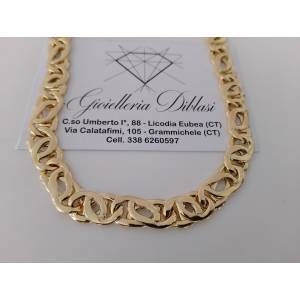 COLLANA Uomo ORO GIALLO 18...