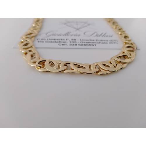 COLLANA Uomo ORO GIALLO 18 Karati...