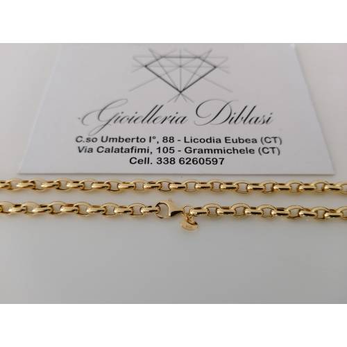 COLLANA ORO GIALLO 18 Karati 750%...