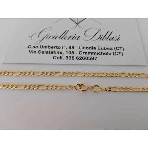 COLLANA ORO GIALLO 18 Karati 750%...