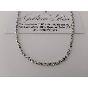 COLLANA Collier ORO BIANCO...