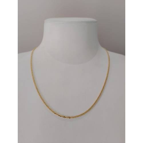 COLLANA ORO GIALLO 18 Karati 750%...