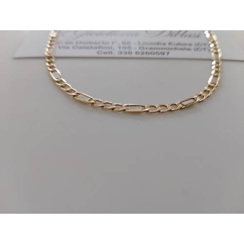 COLLANA ORO 18 Kt 750% COLLIER CATENA...