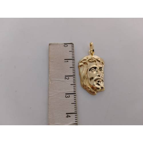 CIONDOLO Pendente MEDAGLIA VOLTO DI...