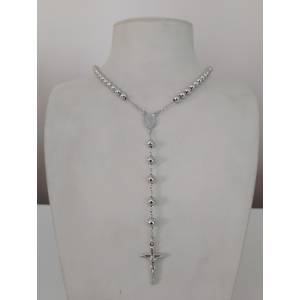 COLLANA ROSARIO ORO BIANCO... 2