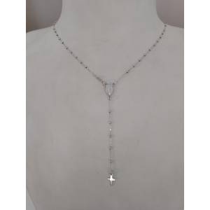 COLLANA ROSARIO ORO BIANCO... 2