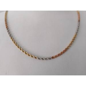 COLLANA ORO GIALLO BIANCO... 2