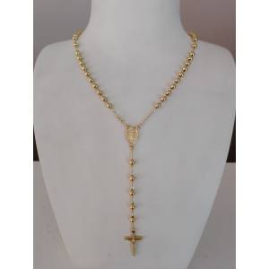 COLLANA ROSARIO ORO GIALLO... 2